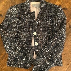 Black and White Tweed Jacket